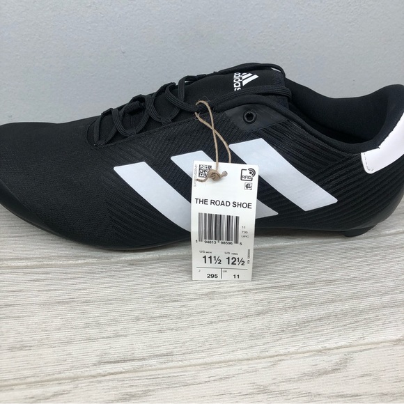 Adidas Cycling The Road Shoe Black/White FW4457 Men’s Size 11.5 - Picture 5 of 7